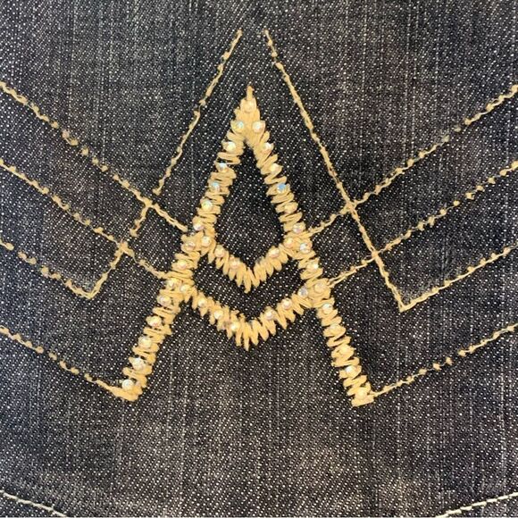 7 For All Mankind "A" Pocket Low Rise Flare Jeans Women's Size 29 - Picture 5 of 12